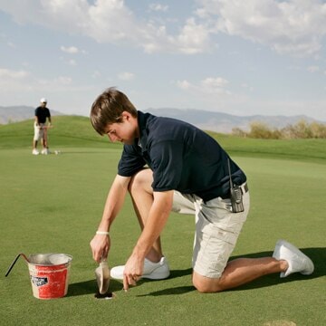 Golf course communications